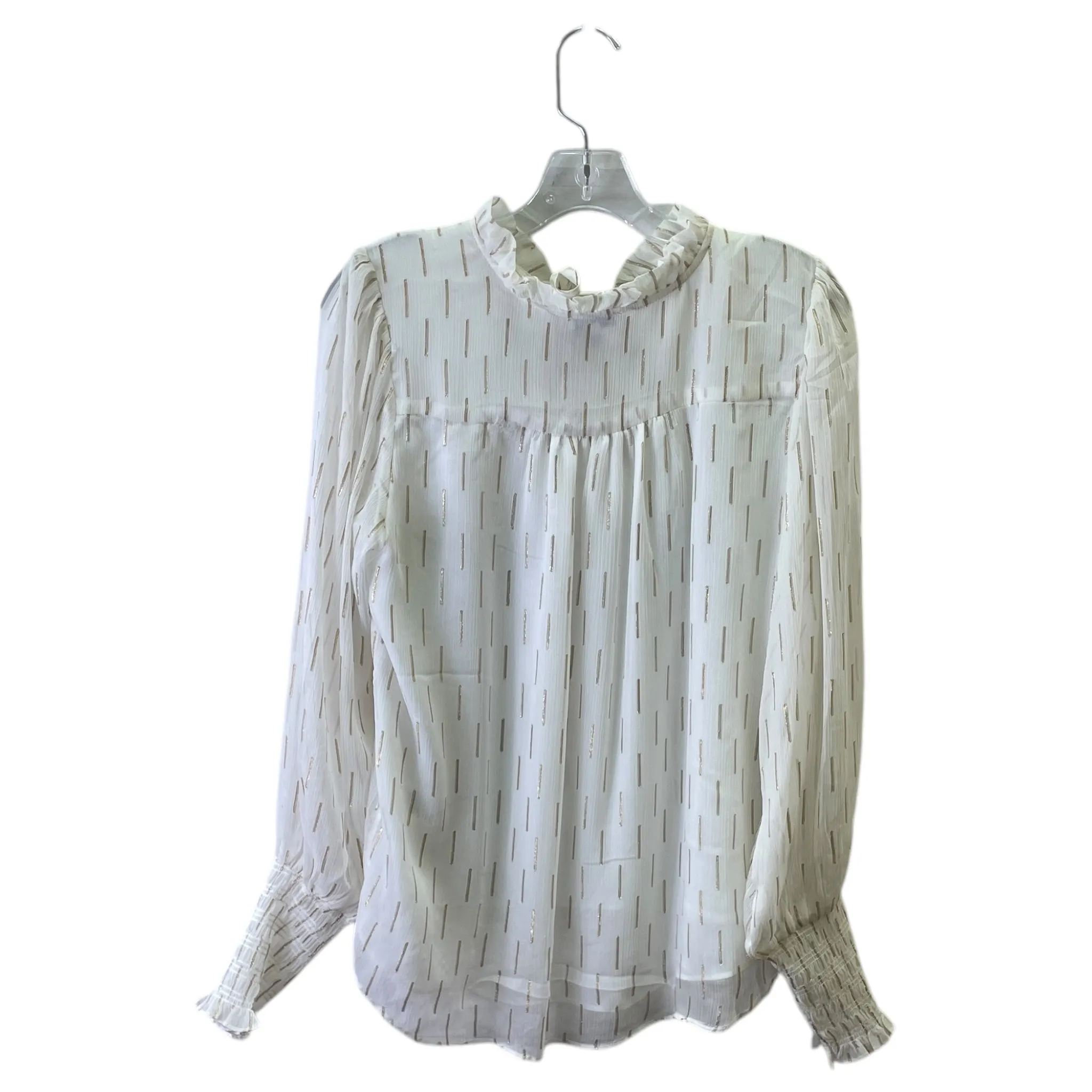Top Ls By Maison d Amelie In White, Size:M