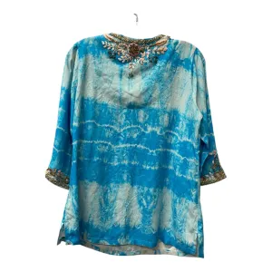 Top Ls By Soft Surroundings In Blue, Size:Sp
