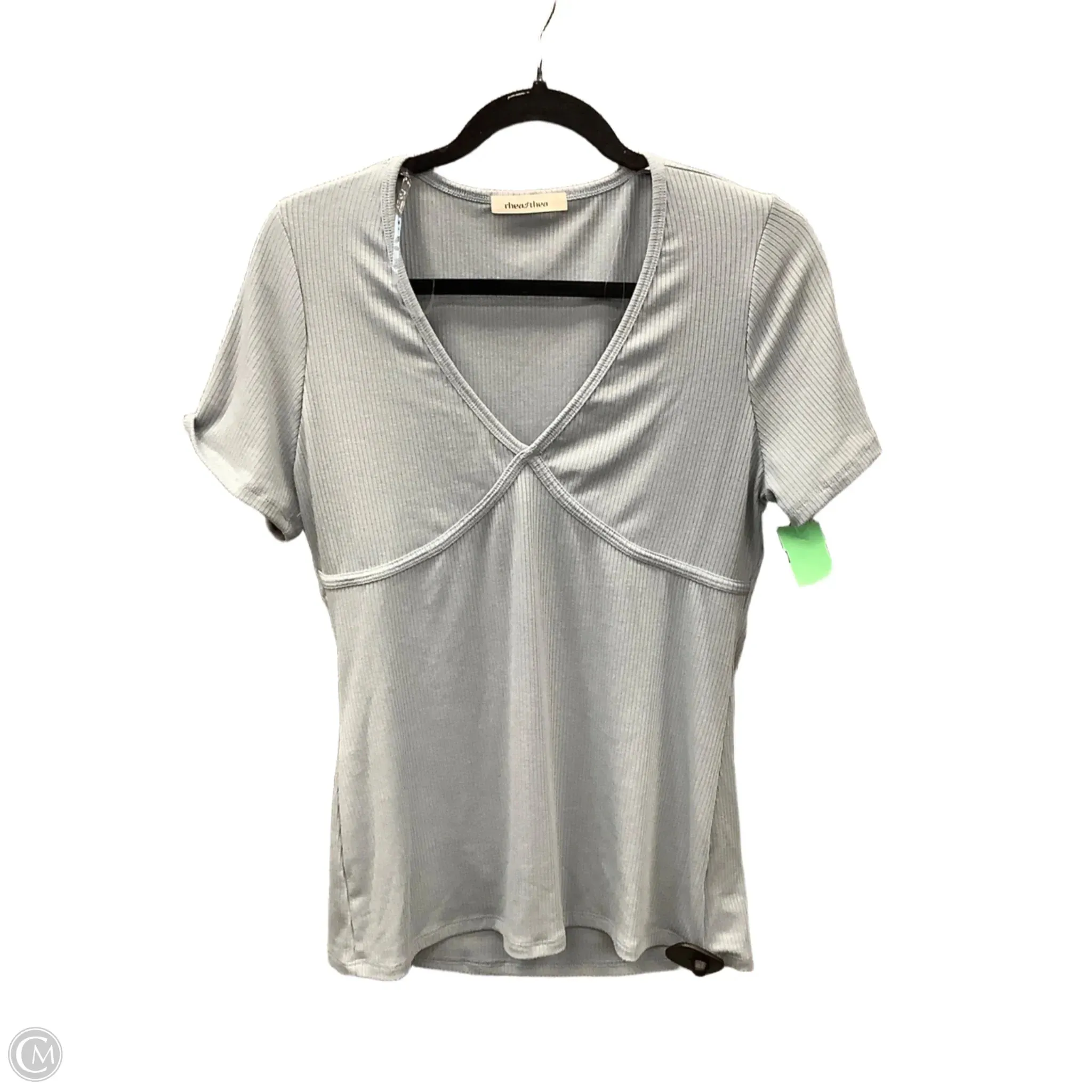 Top Short Sleeve By Clothes Mentor In Blue, Size: M