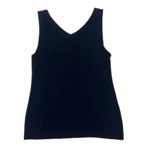 Top Sleeveless By Chicos In Navy, Size:S