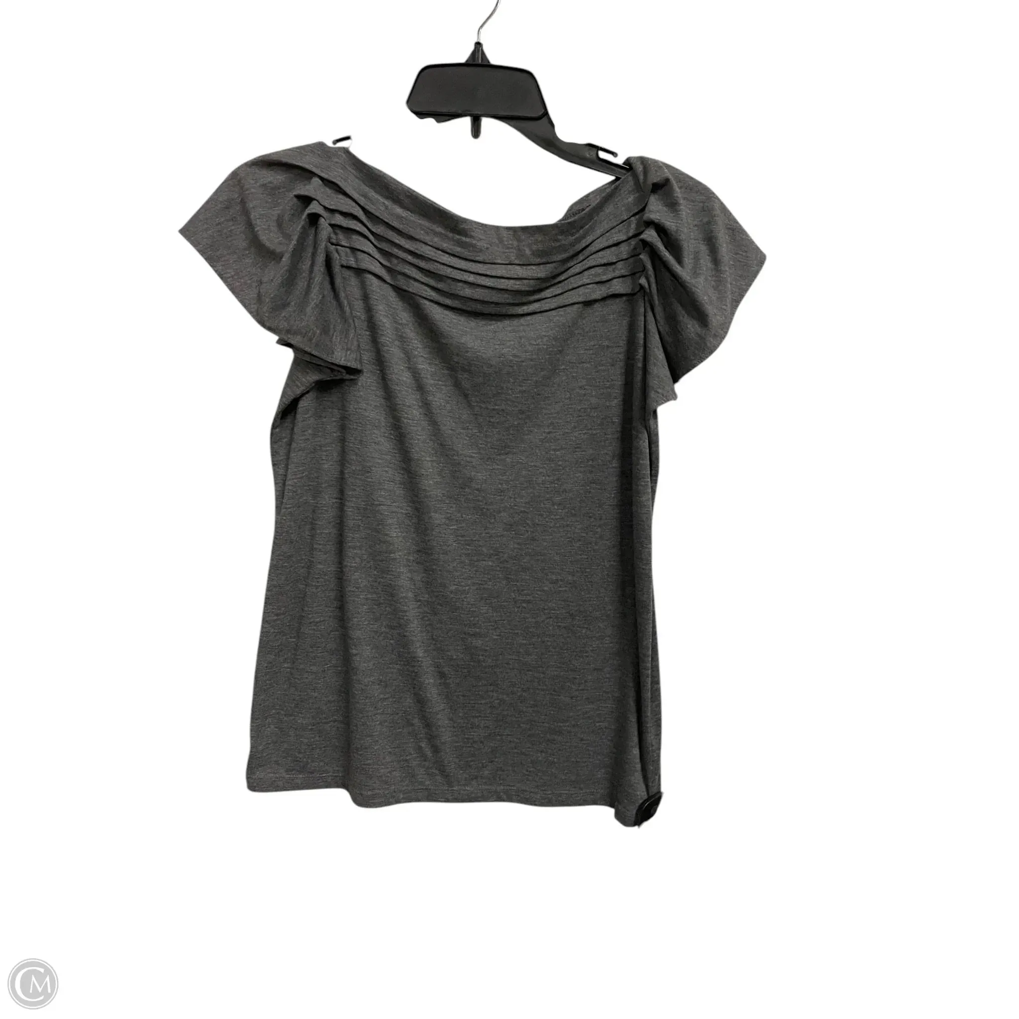 Top Sleeveless By Talbots In Grey, Size: S
