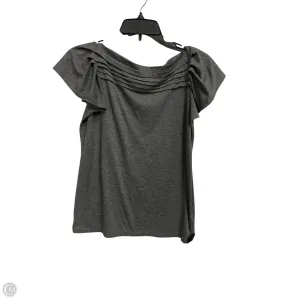 Top Sleeveless By Talbots In Grey, Size: S