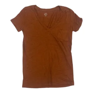 Top Ss Basic By J. Crew In Brown, Size:Xs