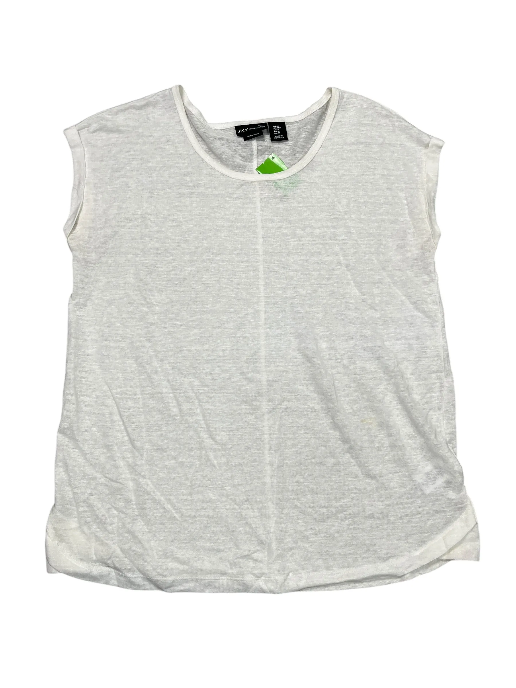 Top Ss Basic By Jones New York In White, Size:M