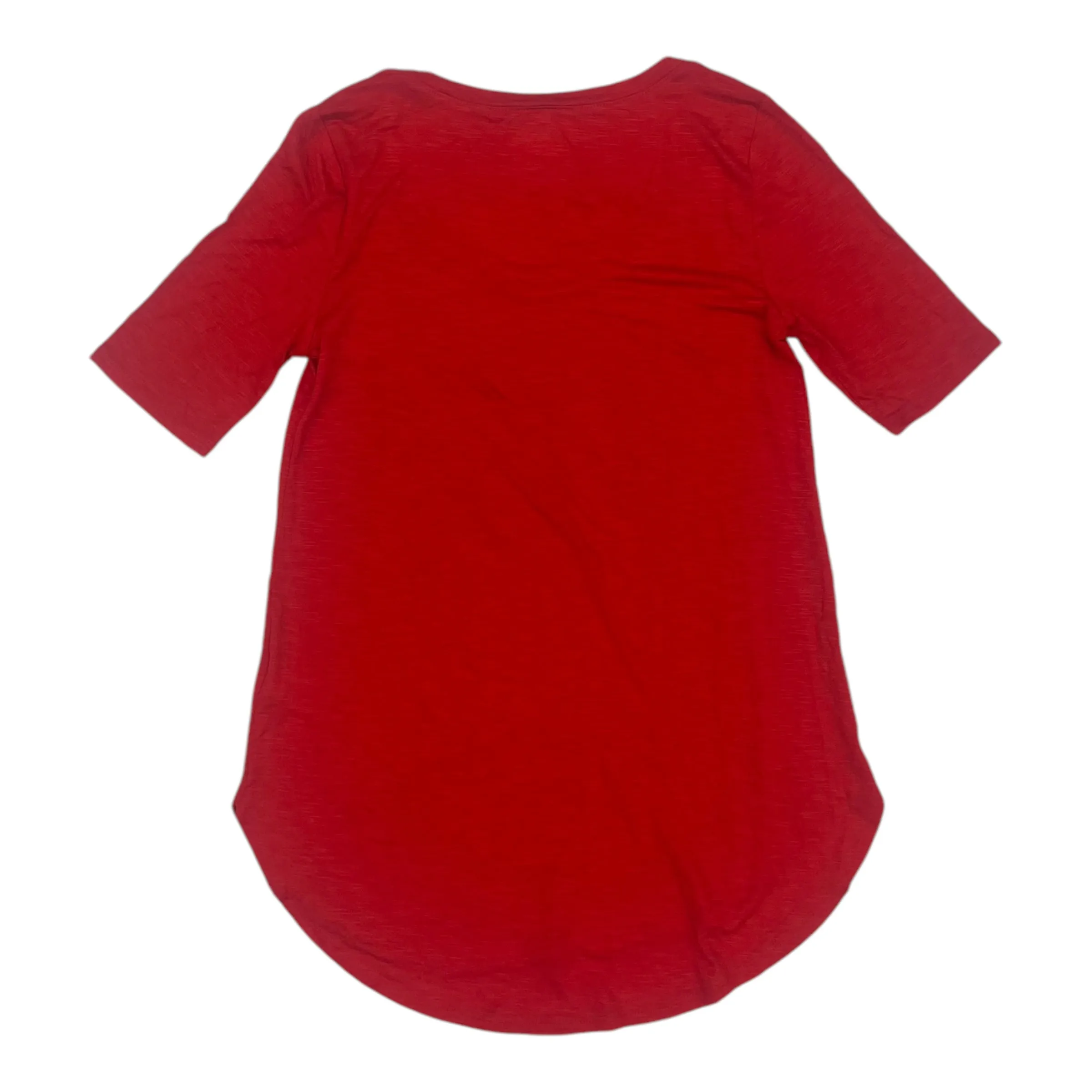 Top Ss Basic By Maurices In Red, Size:Xs