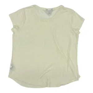 Top Ss Basic By Simply Vera In Yellow, Size:Xxl