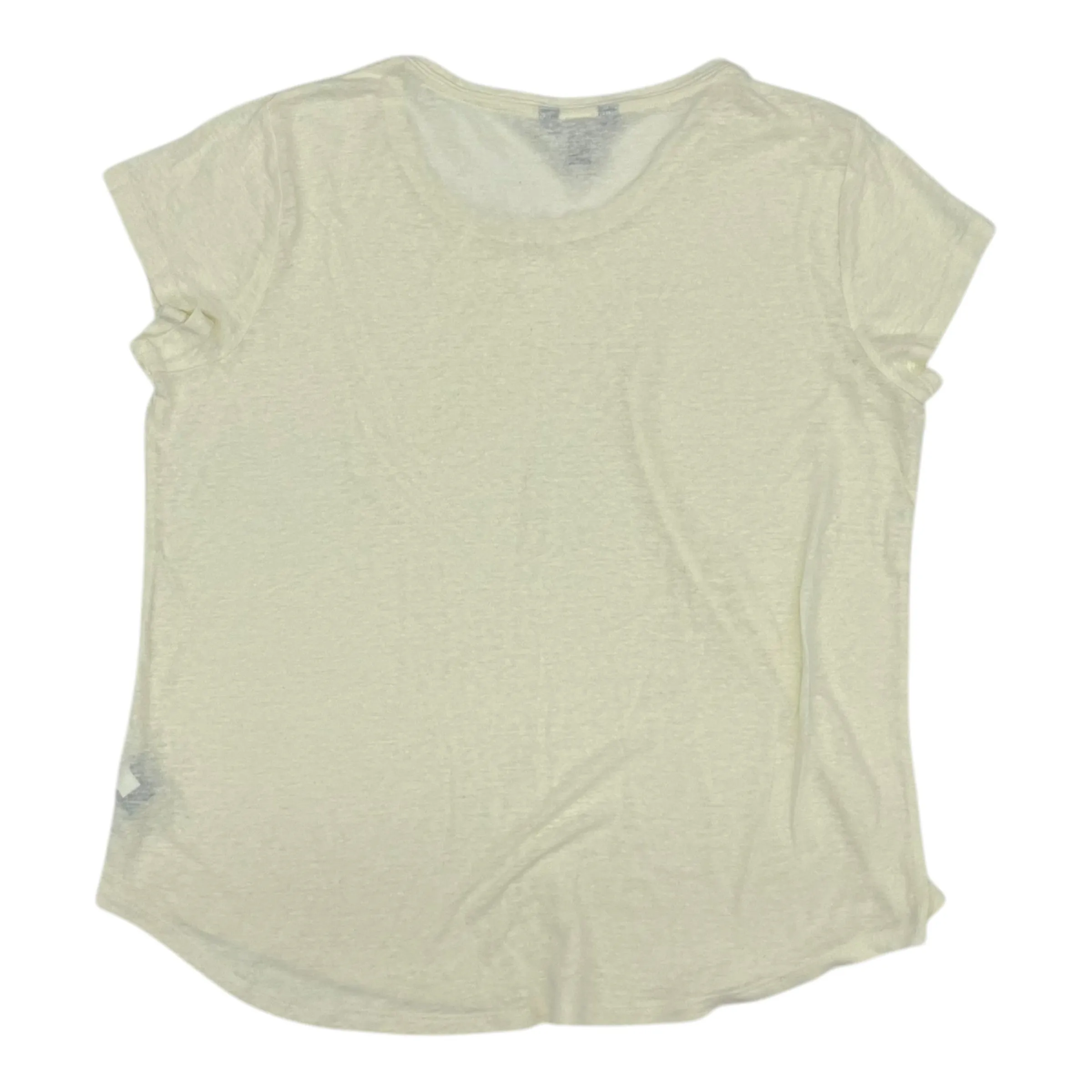 Top Ss Basic By Simply Vera In Yellow, Size:Xxl
