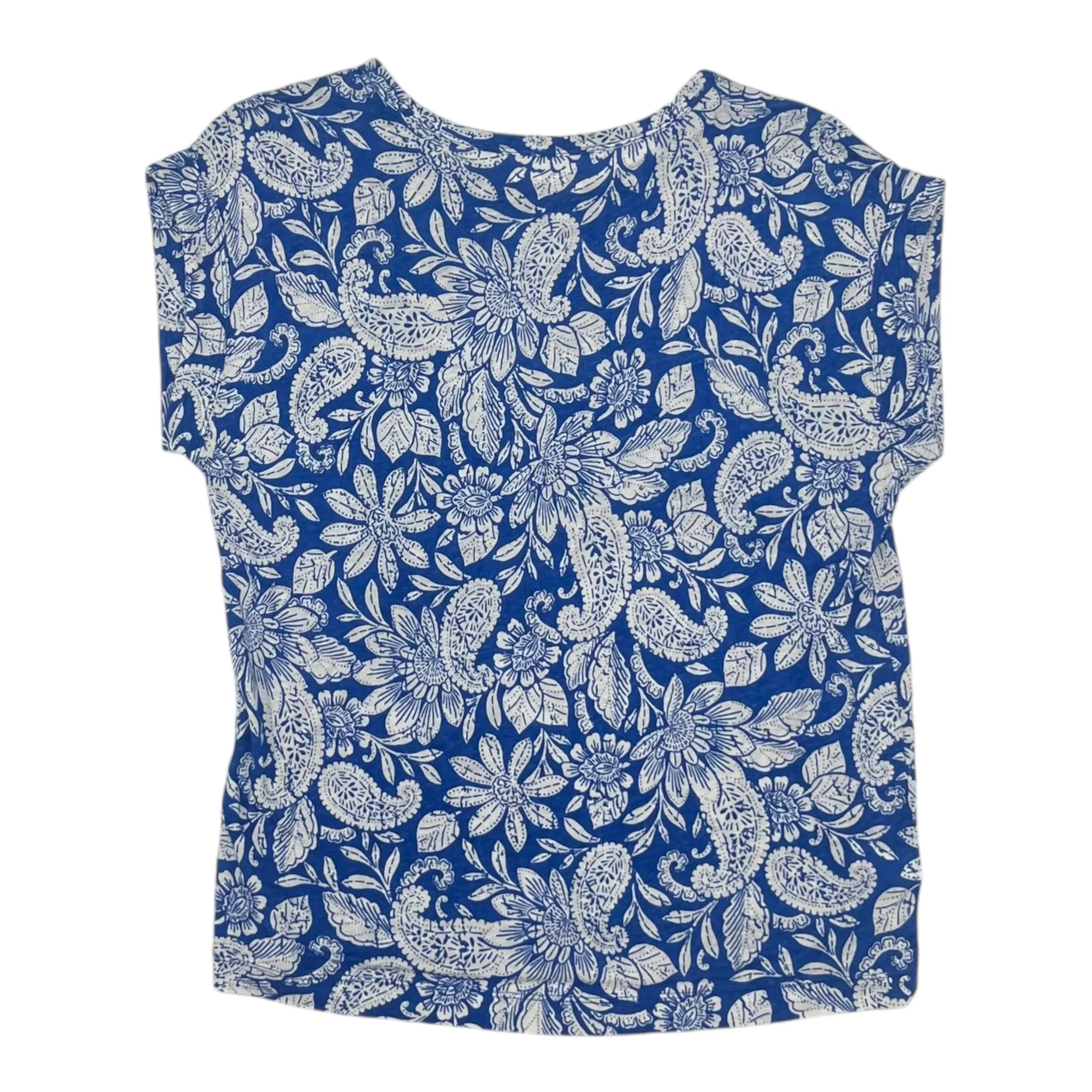 Top Ss By Loft In Blue & White, Size:Xs