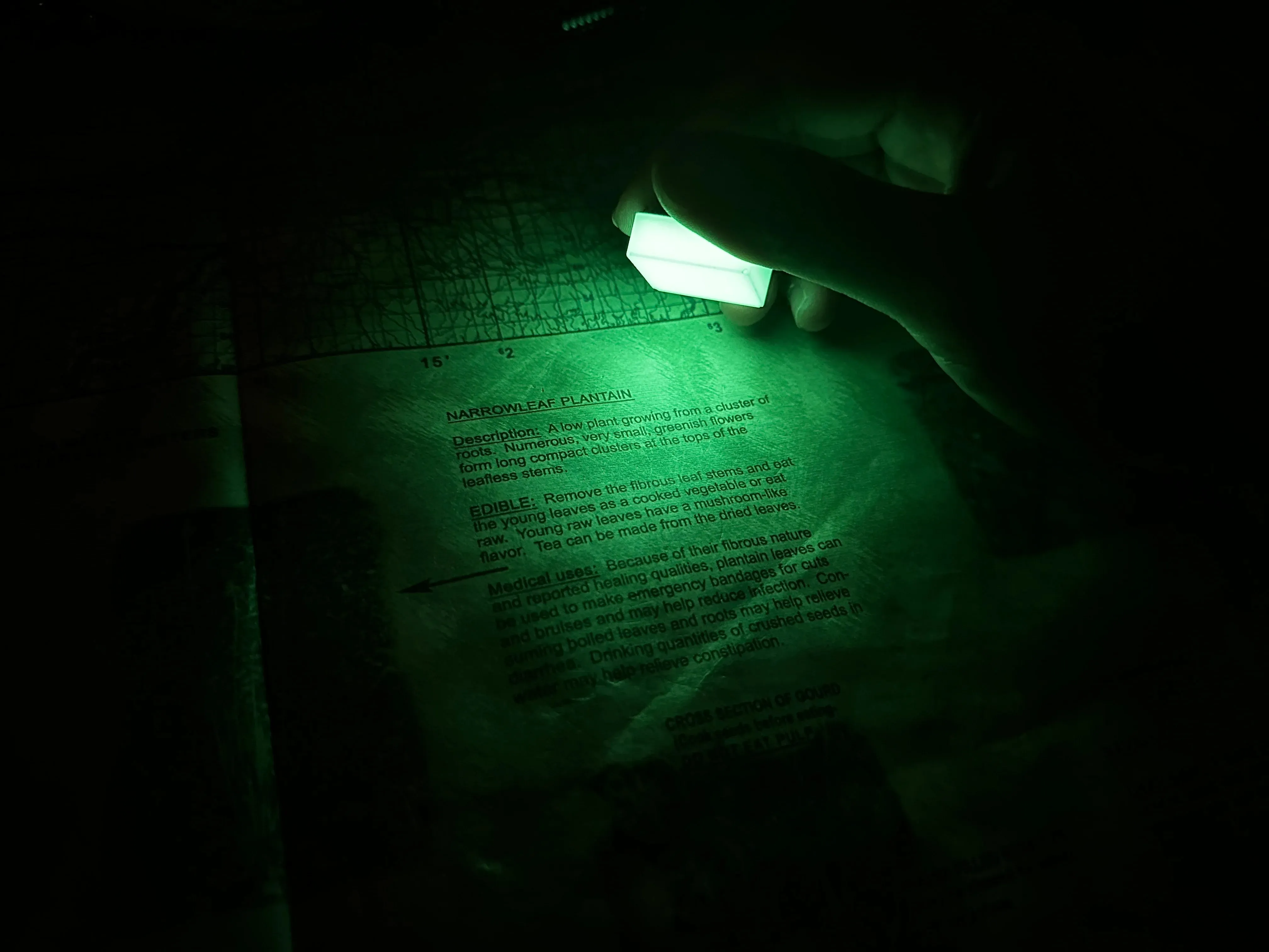 UGM - Square 1X 1 Tough Patch - Universal Glow Marker