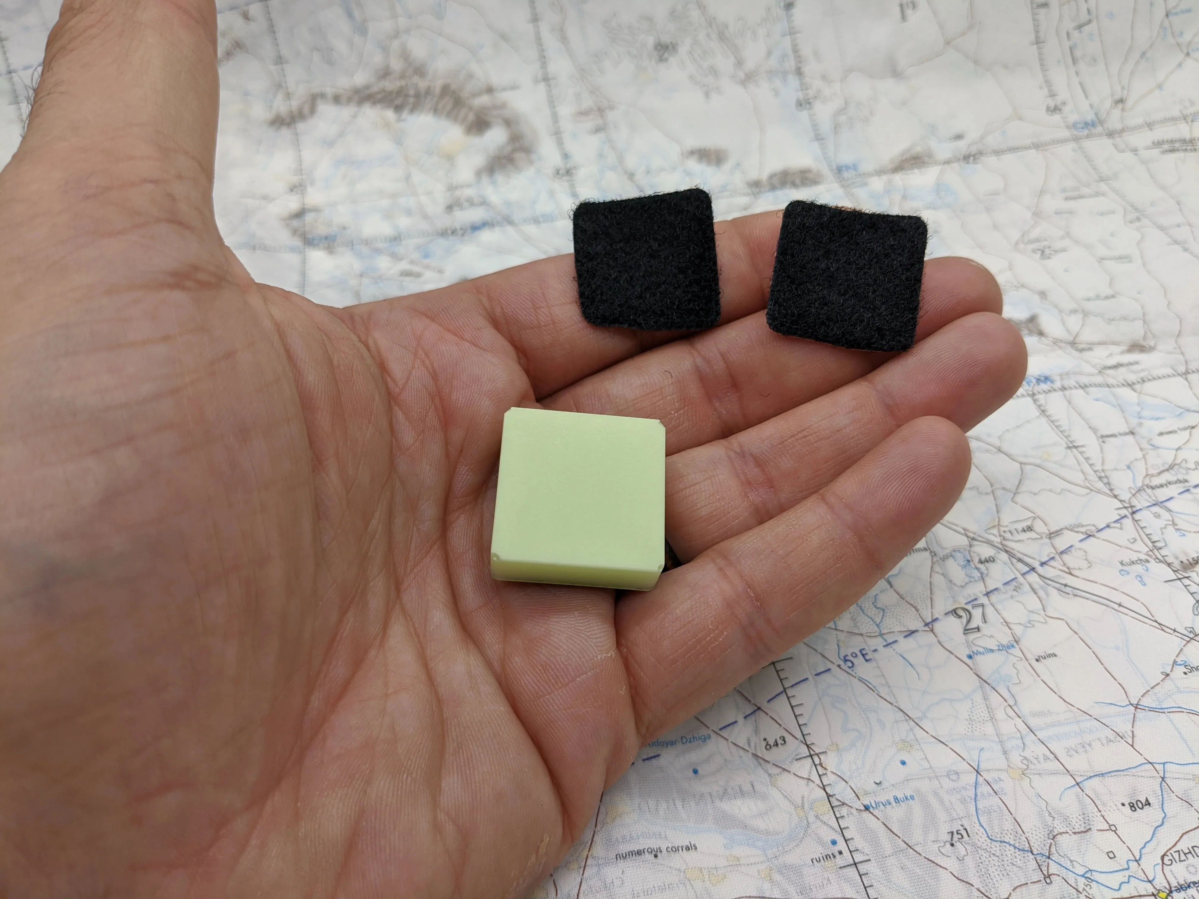 UGM - Square 1X 1 Tough Patch - Universal Glow Marker