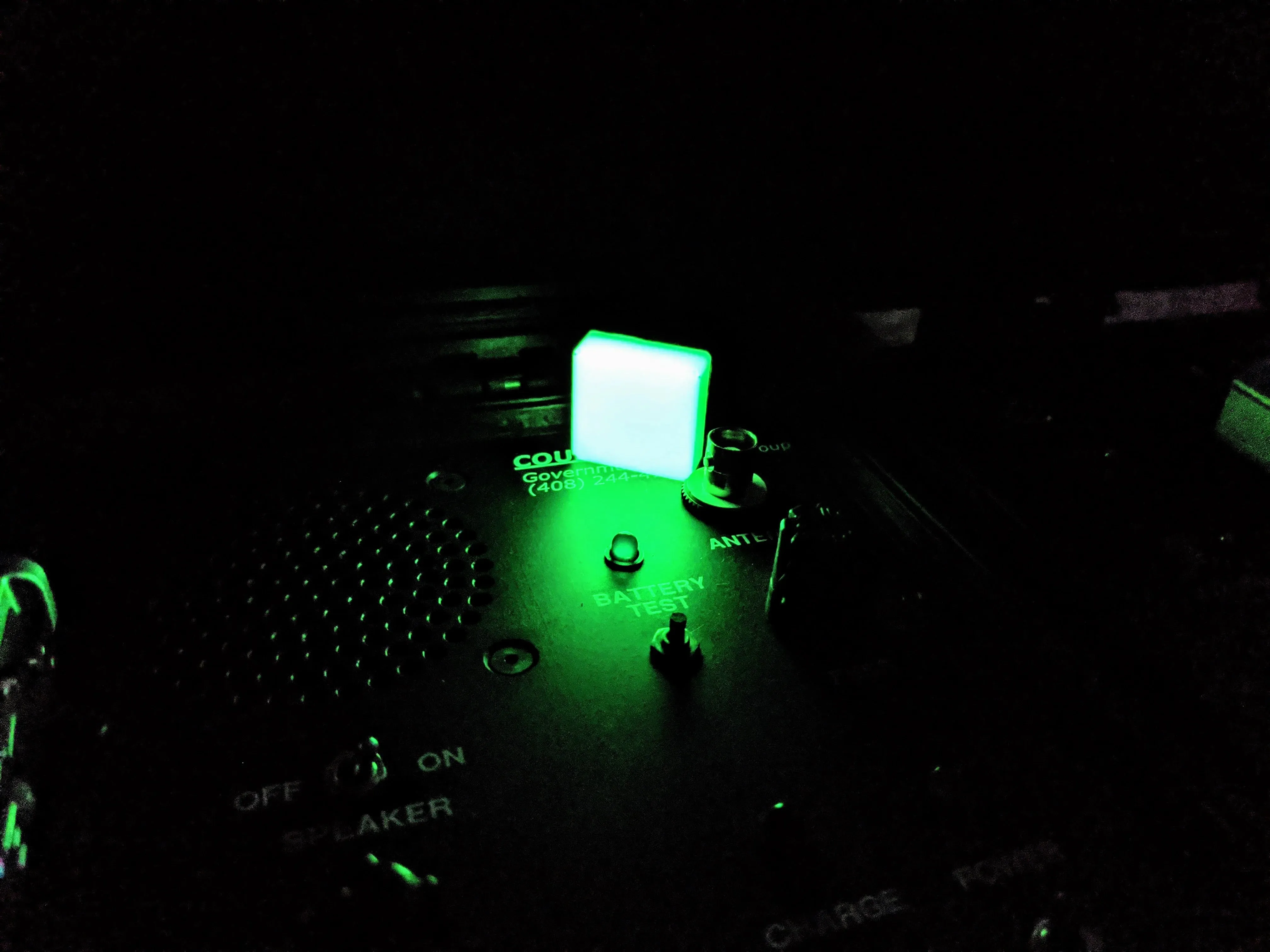 UGM - Square 1X 1 Tough Patch - Universal Glow Marker