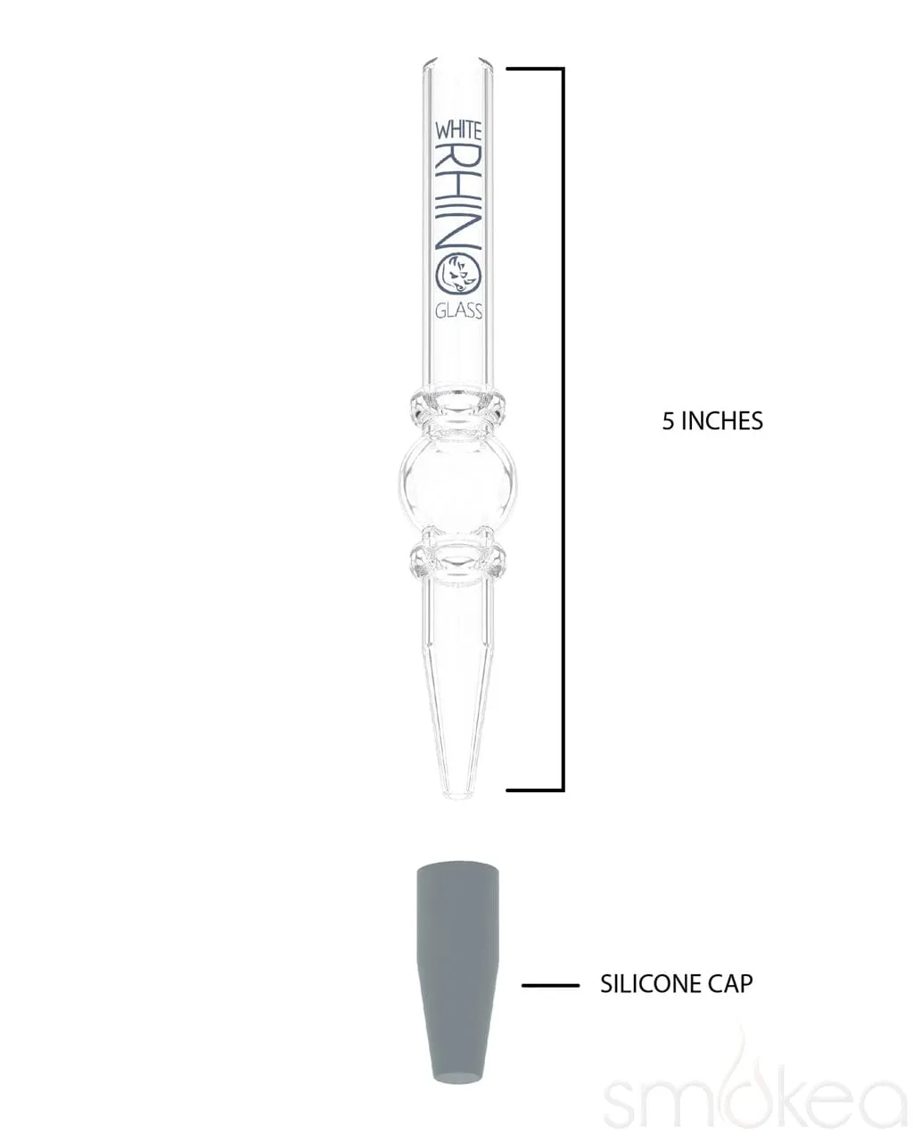 White Rhino V3 Quartz Dab Straw
