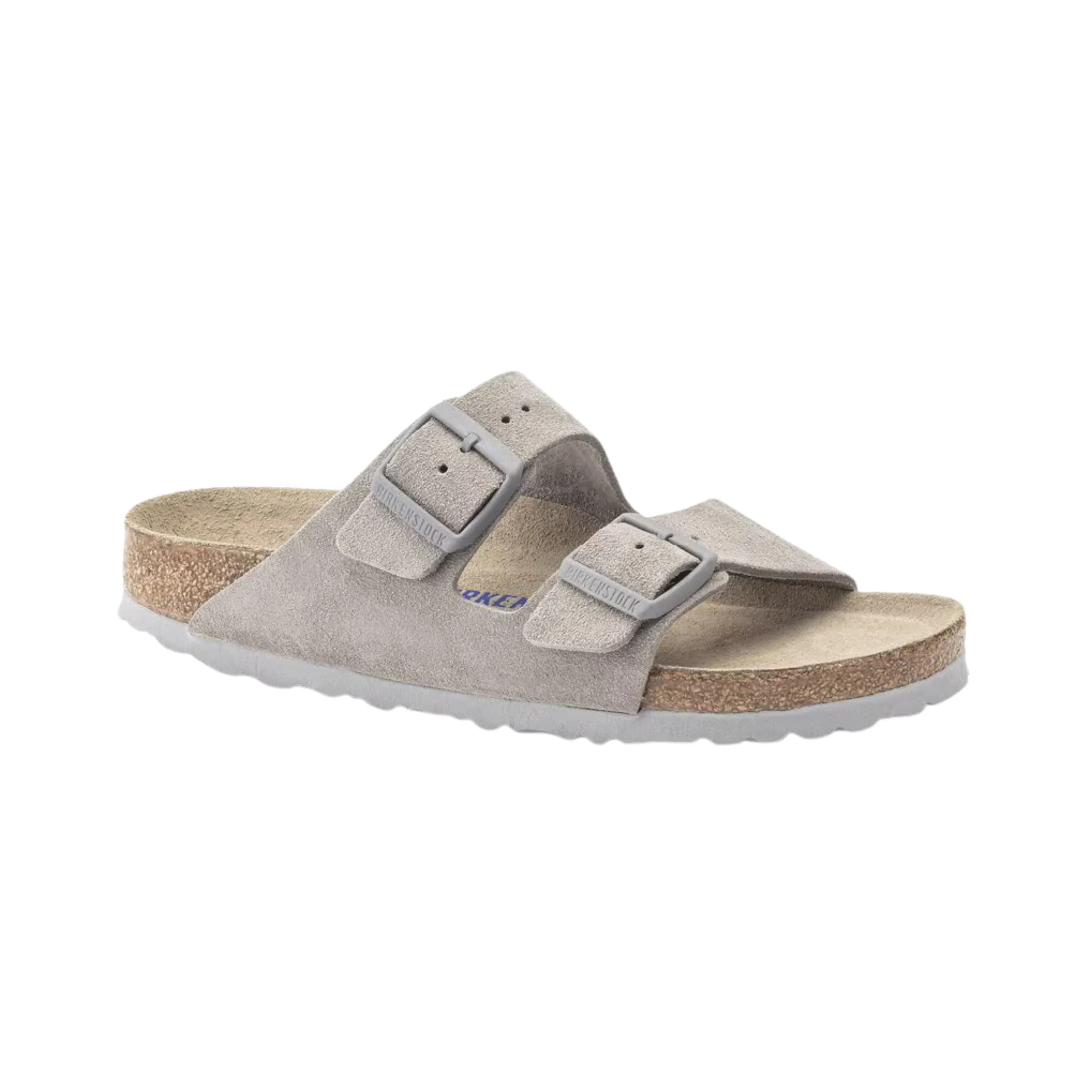 Women's Arizona Soft Footbed (Suede Leather) - Stone Coin (Narrow)
