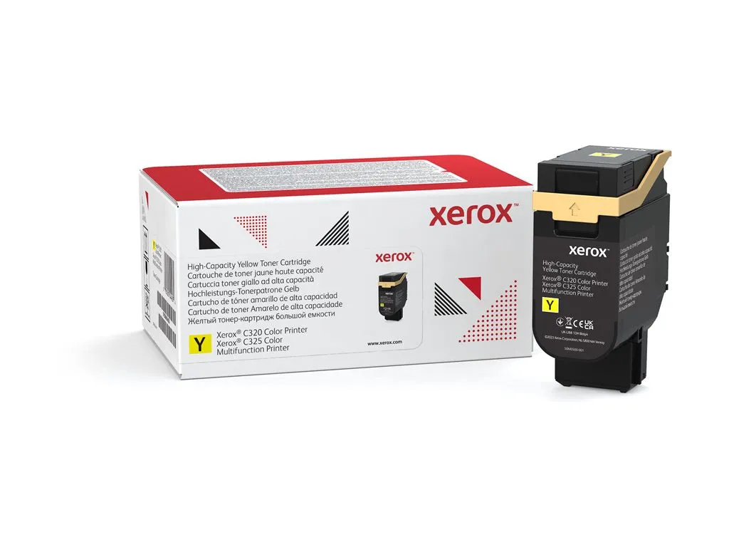 Xerox - High Capacity - yellow - original - box - toner cartridge - for Xerox C325 006R04830