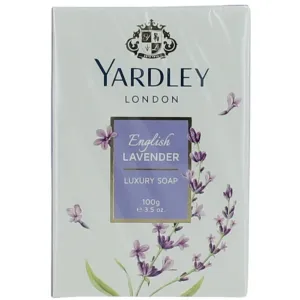 Yardley of London Women's Luxury Soap - English Lavender Sensory Journey, 3.5 oz