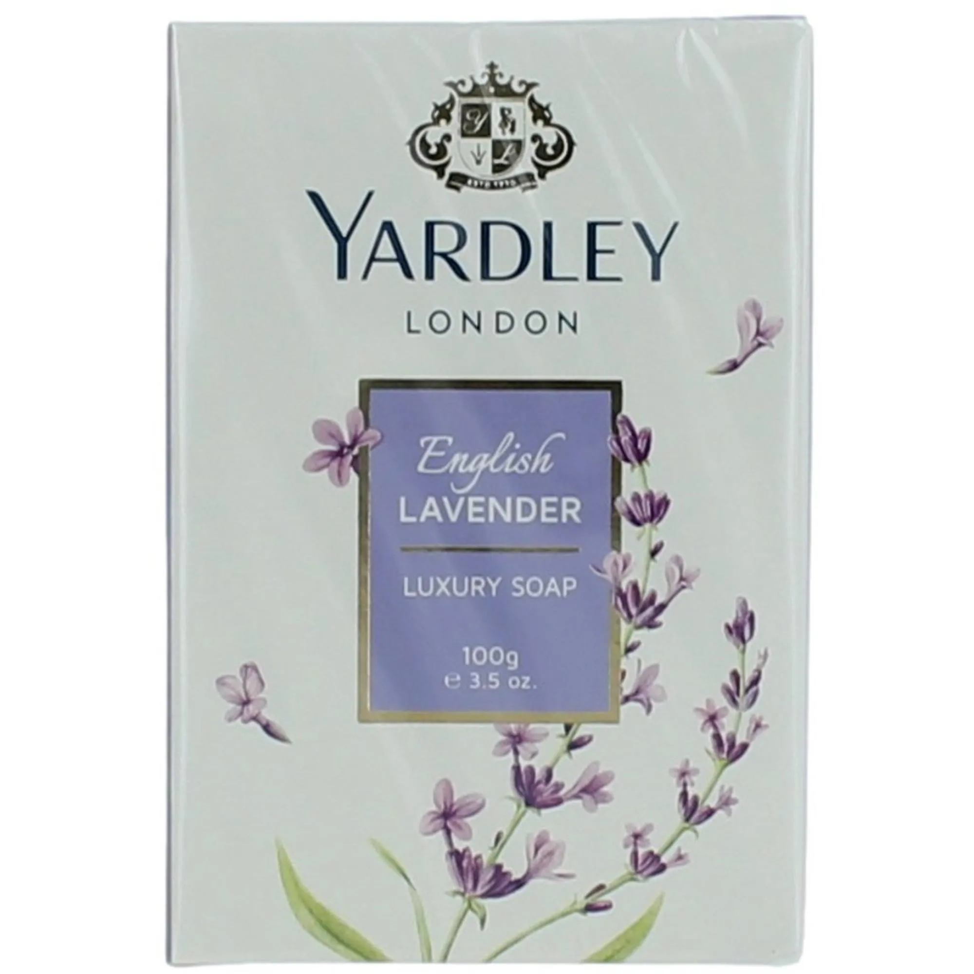Yardley of London Women's Luxury Soap - English Lavender Sensory Journey, 3.5 oz