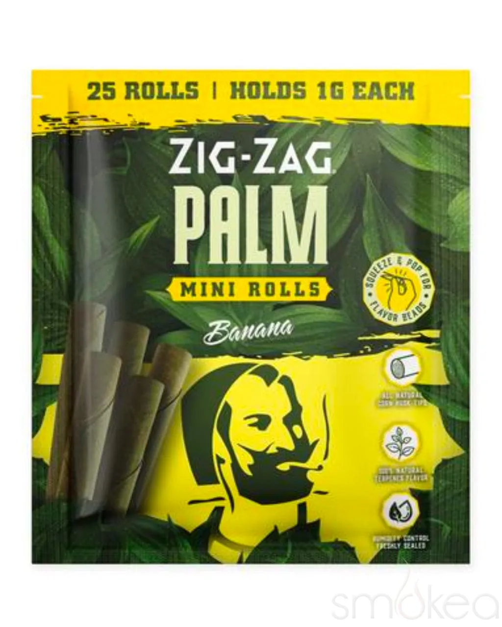 Zig Zag Mini Palm Rolls (25-Pack)