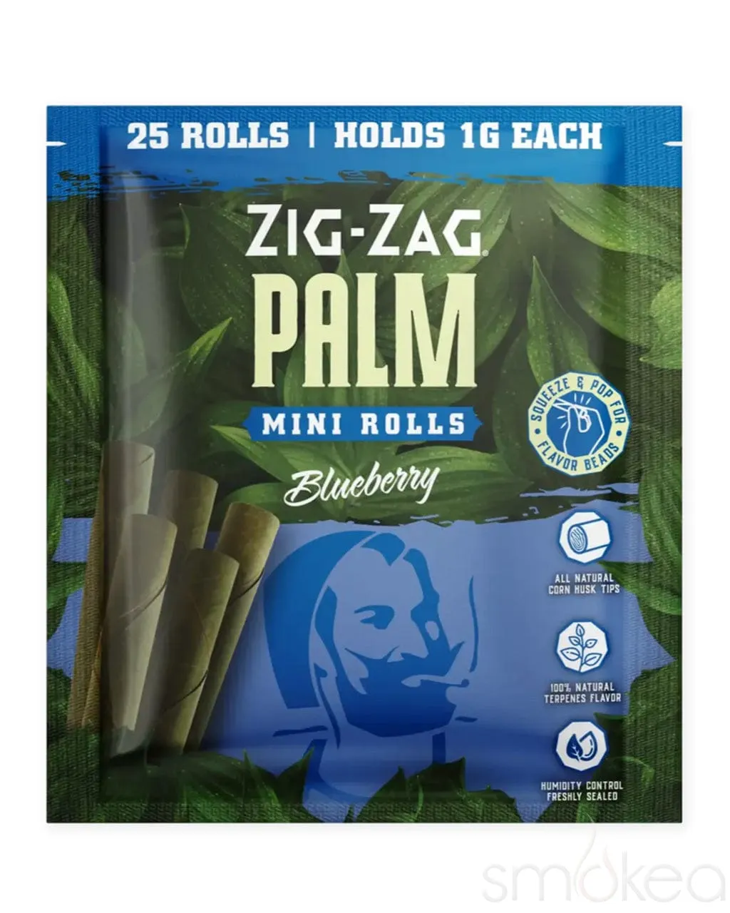 Zig Zag Mini Palm Rolls (25-Pack)